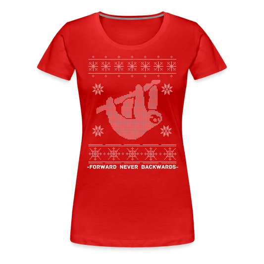 Women’s Ugly Christmas T-Shirt - red