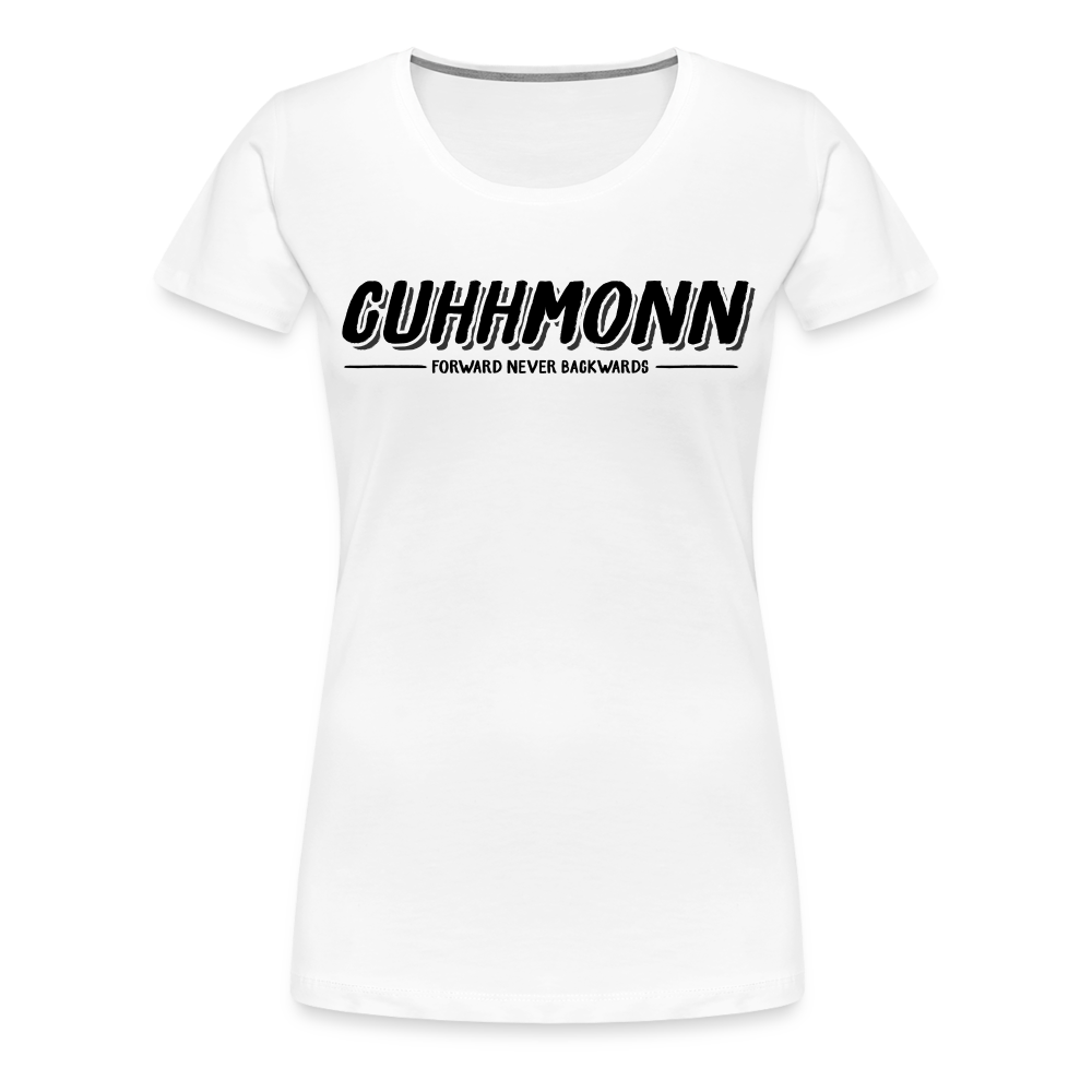 Woman's Cuhhmonn  T-shirt - white