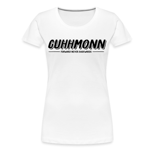 Woman's Cuhhmonn  T-shirt - white