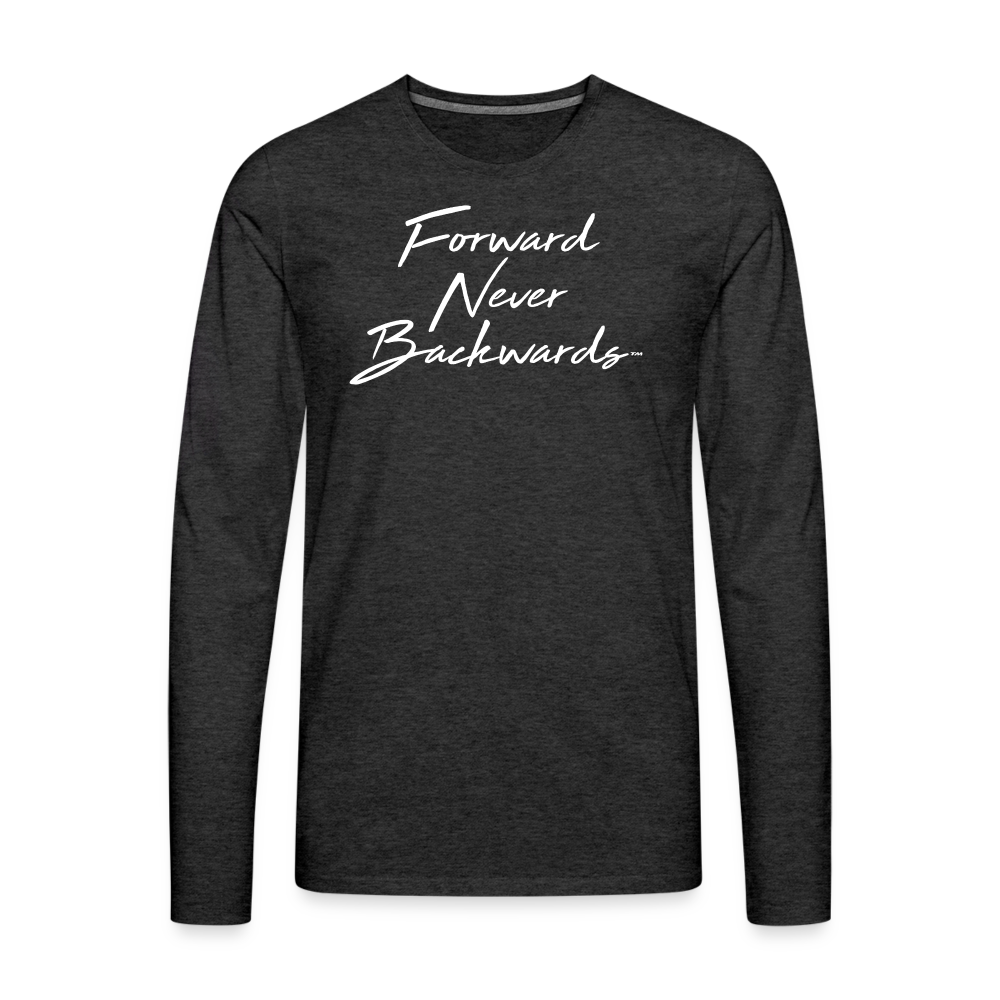 Men's Long Sleeve T-Shirt - charcoal grey