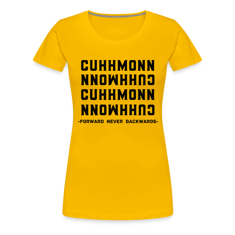 Women’s Cuhhmonn T-Shirt - sun yellow