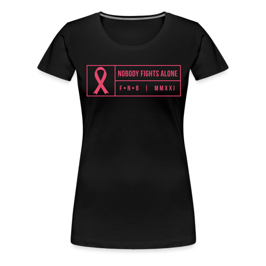 Women’s Breast Cancer T-Shirt - black