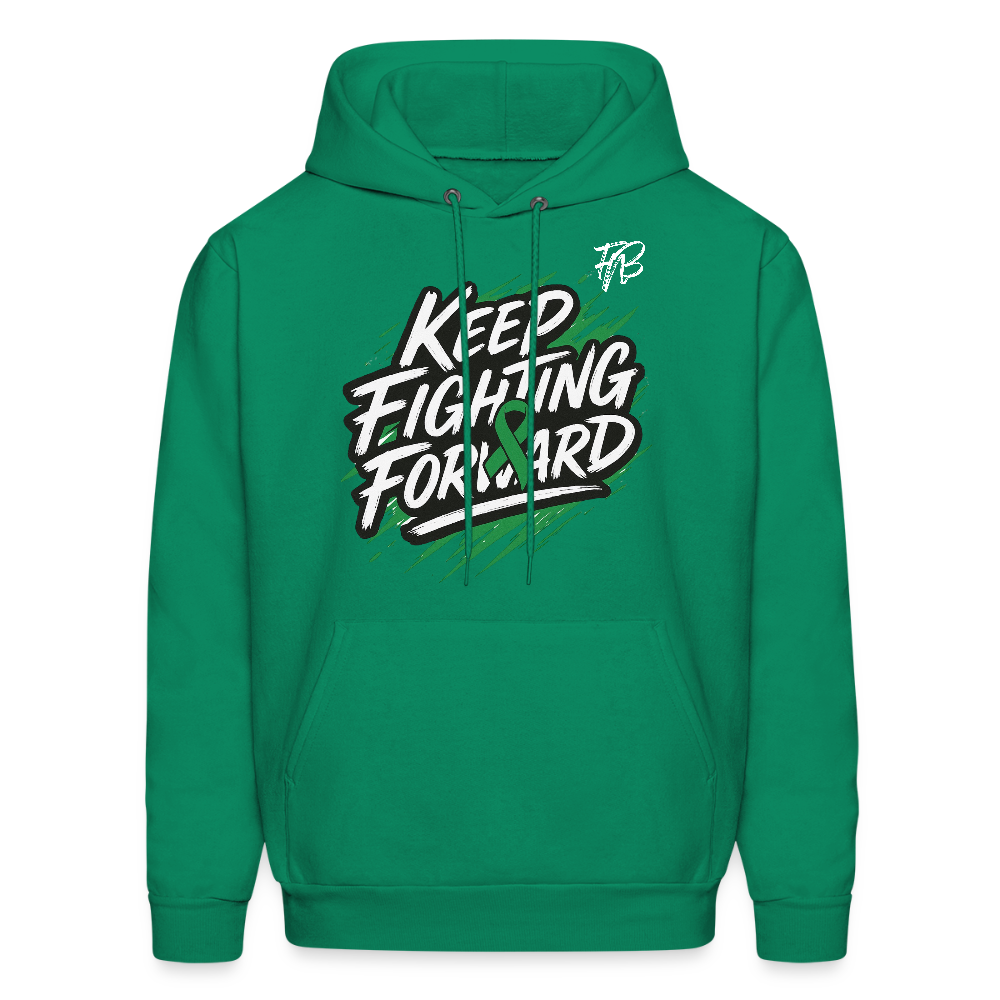 Keep Fighting Forward Hoodie - kelly green