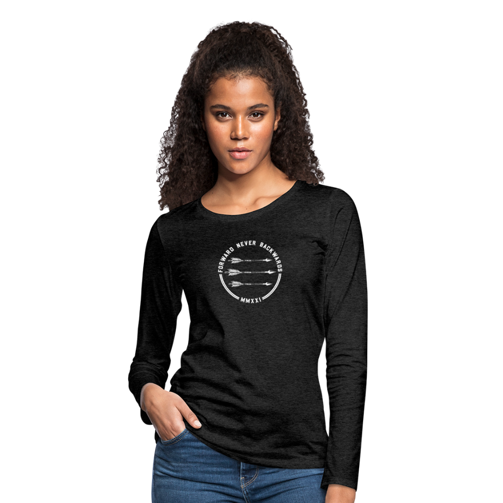 Women's FNB Long Sleeve T-Shirt - charcoal grey