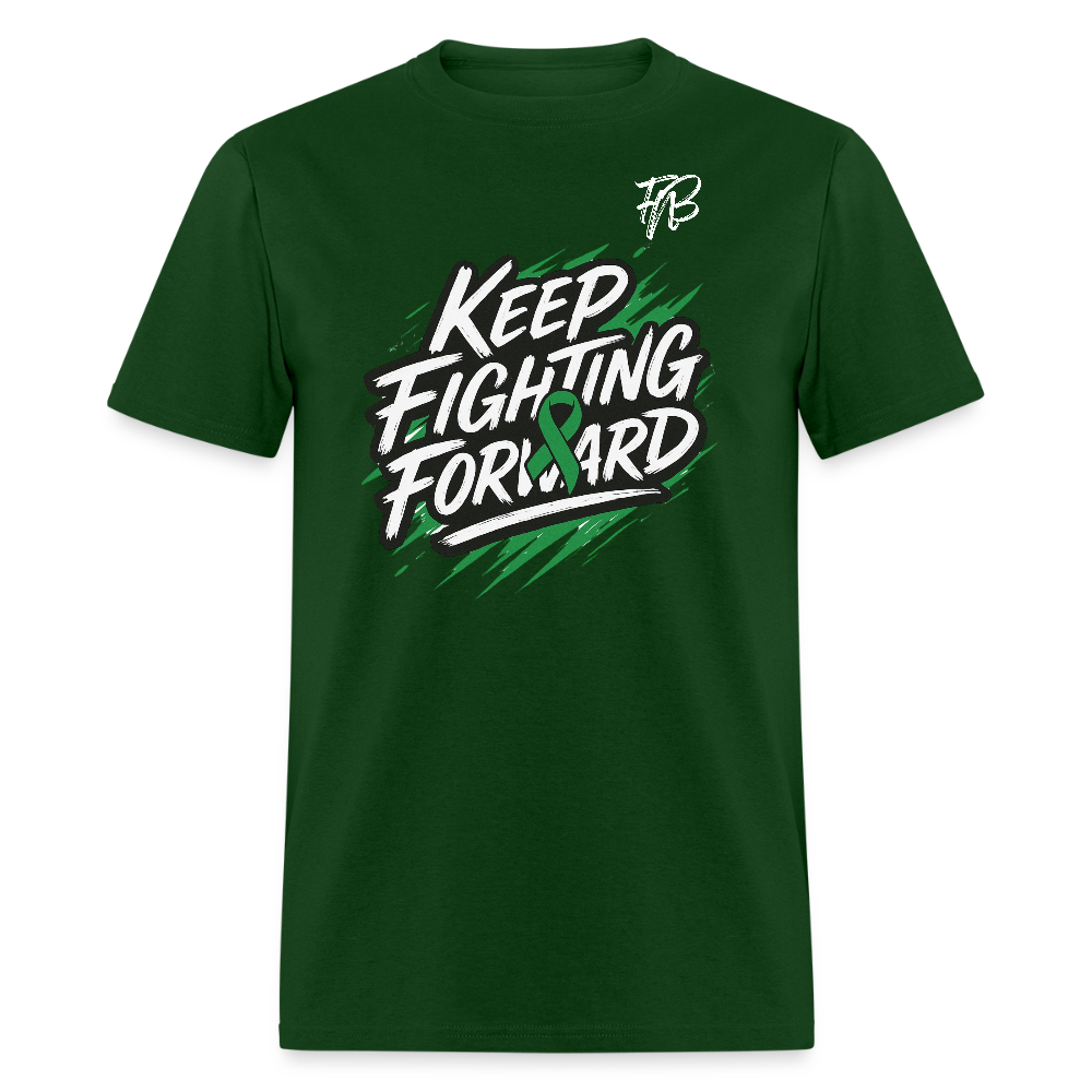 Keep Fighting Forward T-Shirt - forest green