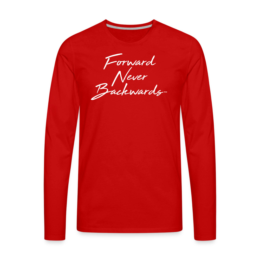 Men's Long Sleeve T-Shirt - red