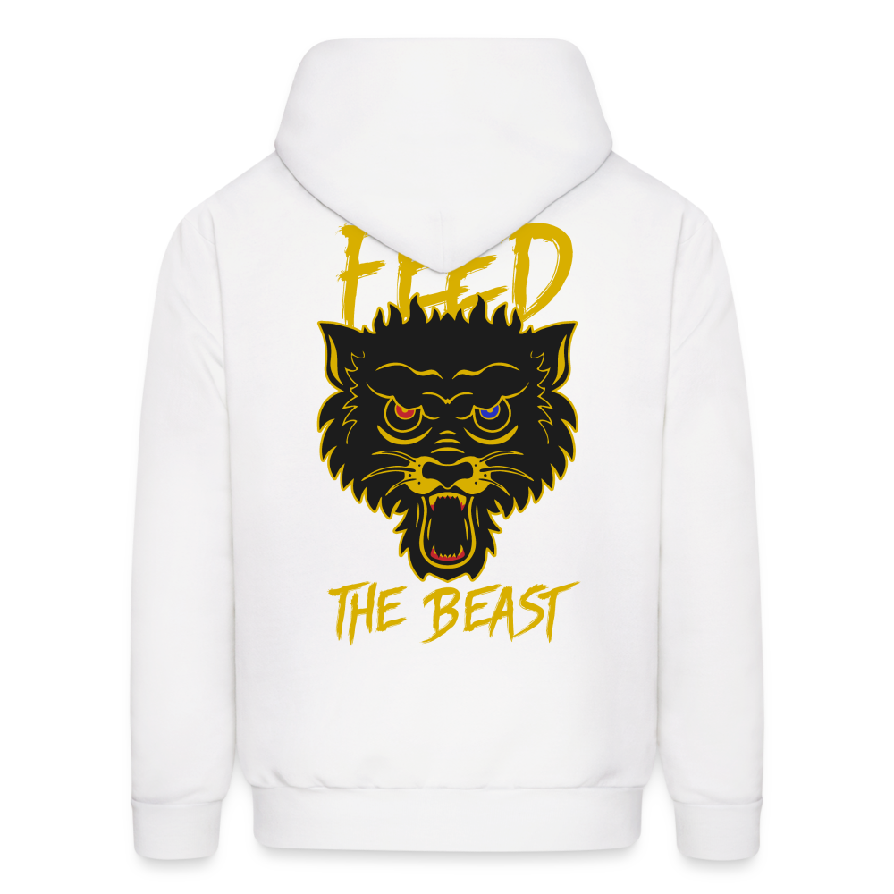 Feed the Beast Hoodie - white