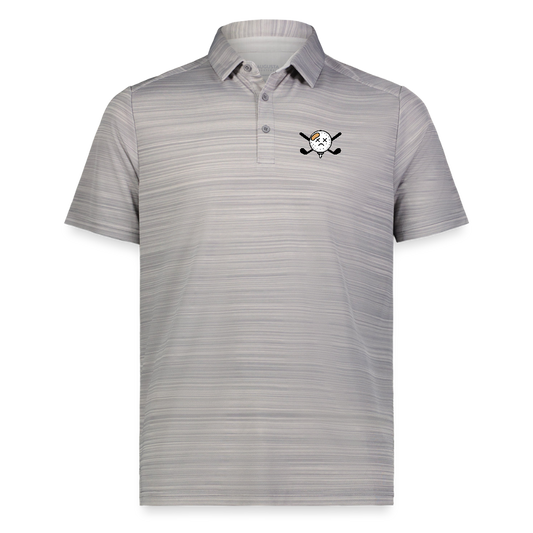 Free Mulligans Golf Polo - athletic gray