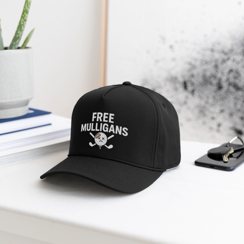 Free Mulligans Cap - black/black
