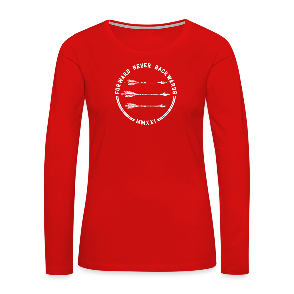 Women's FNB Long Sleeve T-Shirt - red