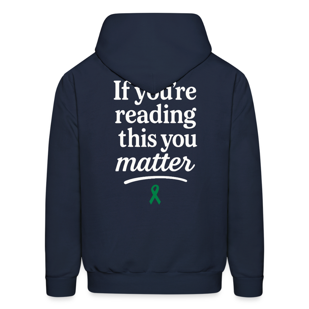 You Matter Hoodie - navy