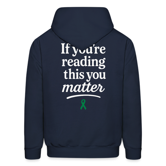 You Matter Hoodie - navy