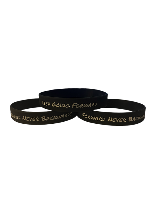 Keep Going Forward Wristbands 2 for $5