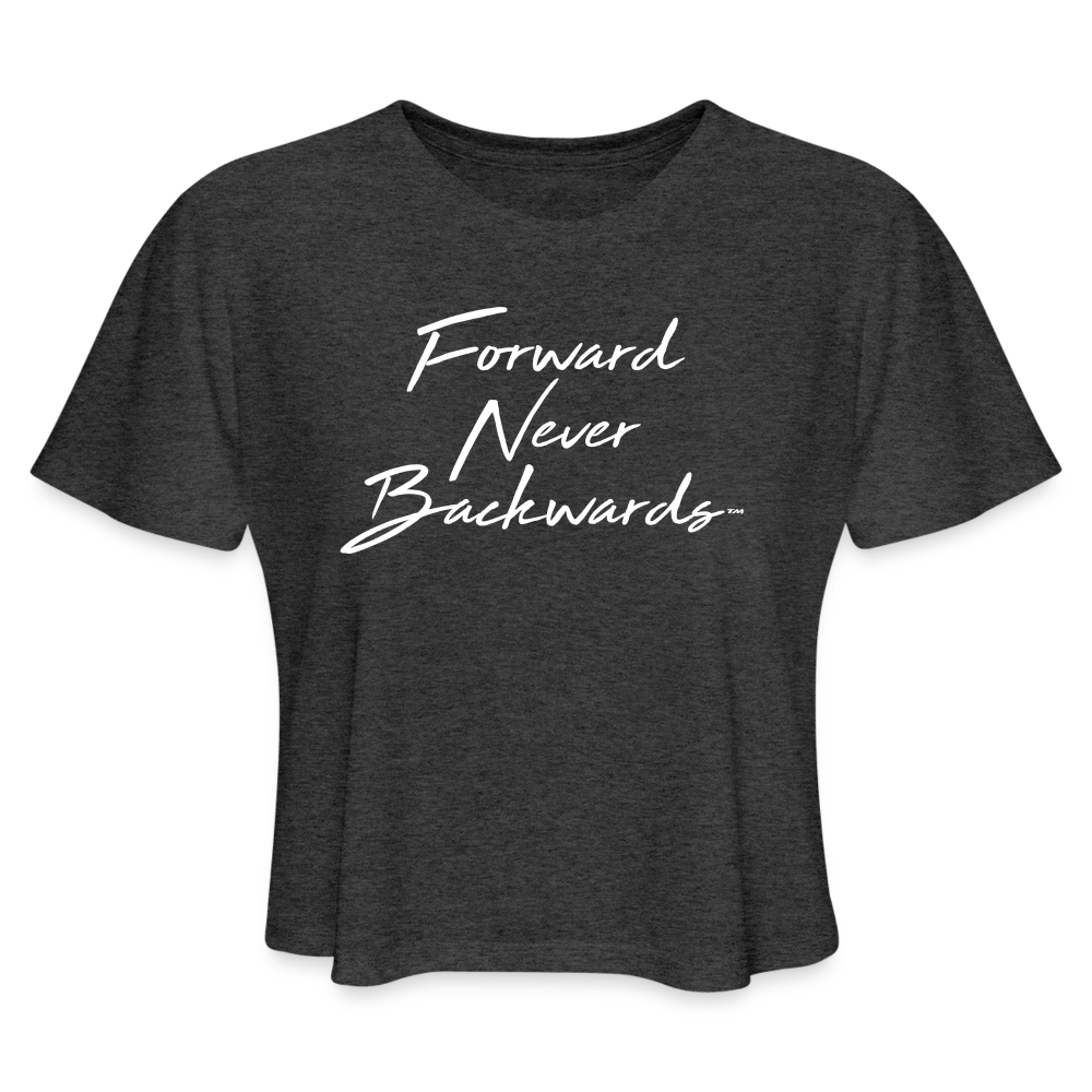 Women's FNB Cropped T-Shirt - deep heather