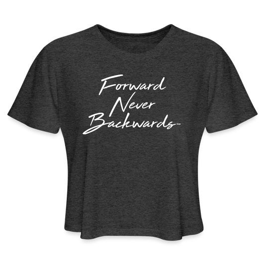 Women's FNB Cropped T-Shirt - deep heather