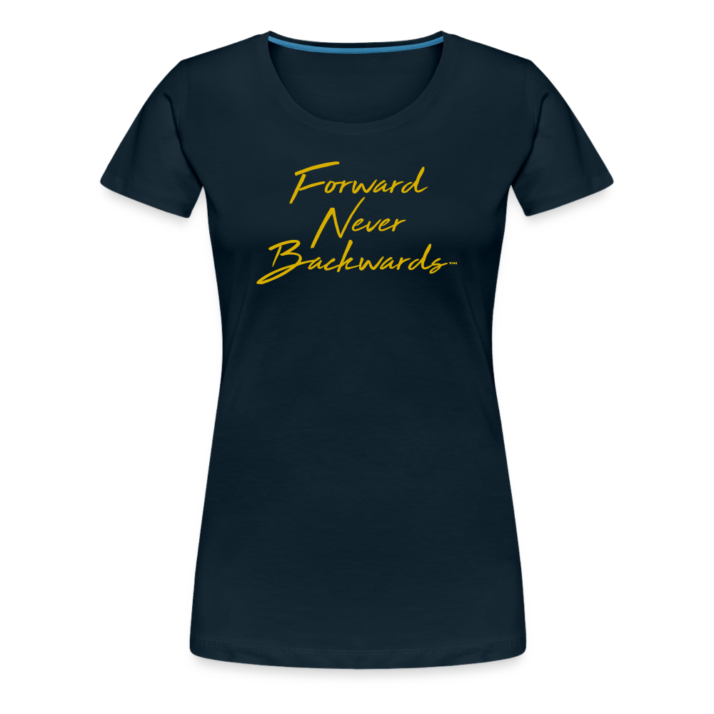 Women’s FNB Script T-Shirt - deep navy