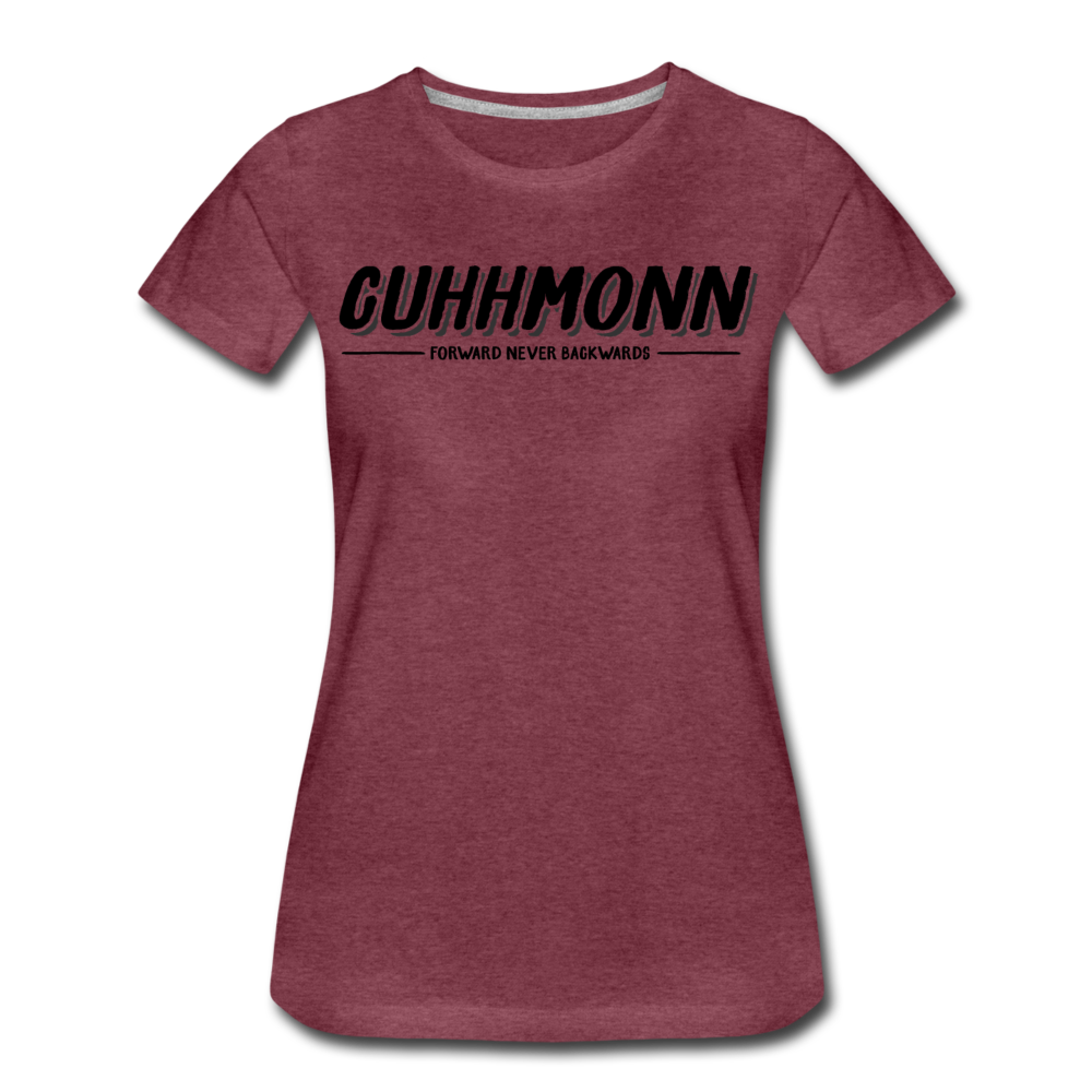 Cuhhmonn Woman's shirt - heather burgundy
