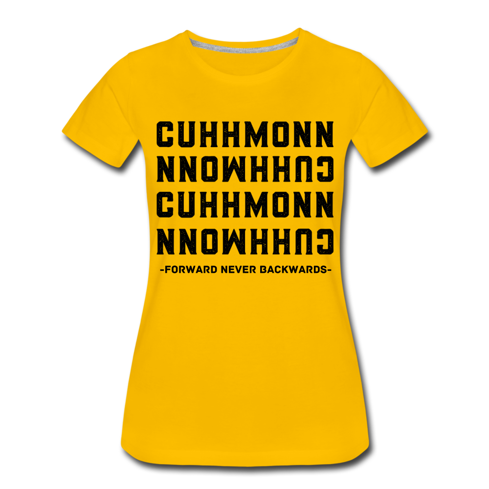 Women’s Cuhhmonn T-Shirt - sun yellow