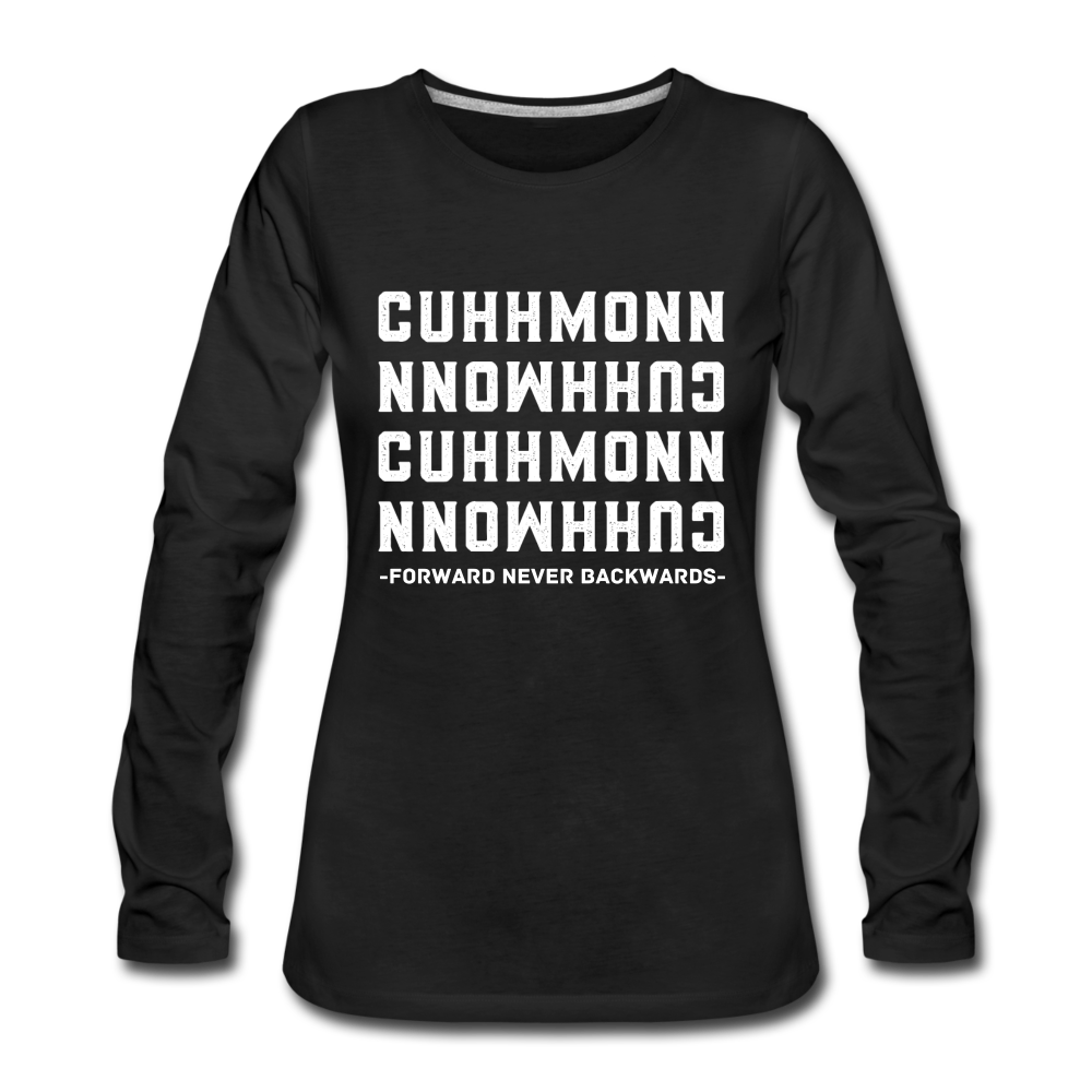 Women's Cuhhmonn Long Sleeve T-Shirt - black