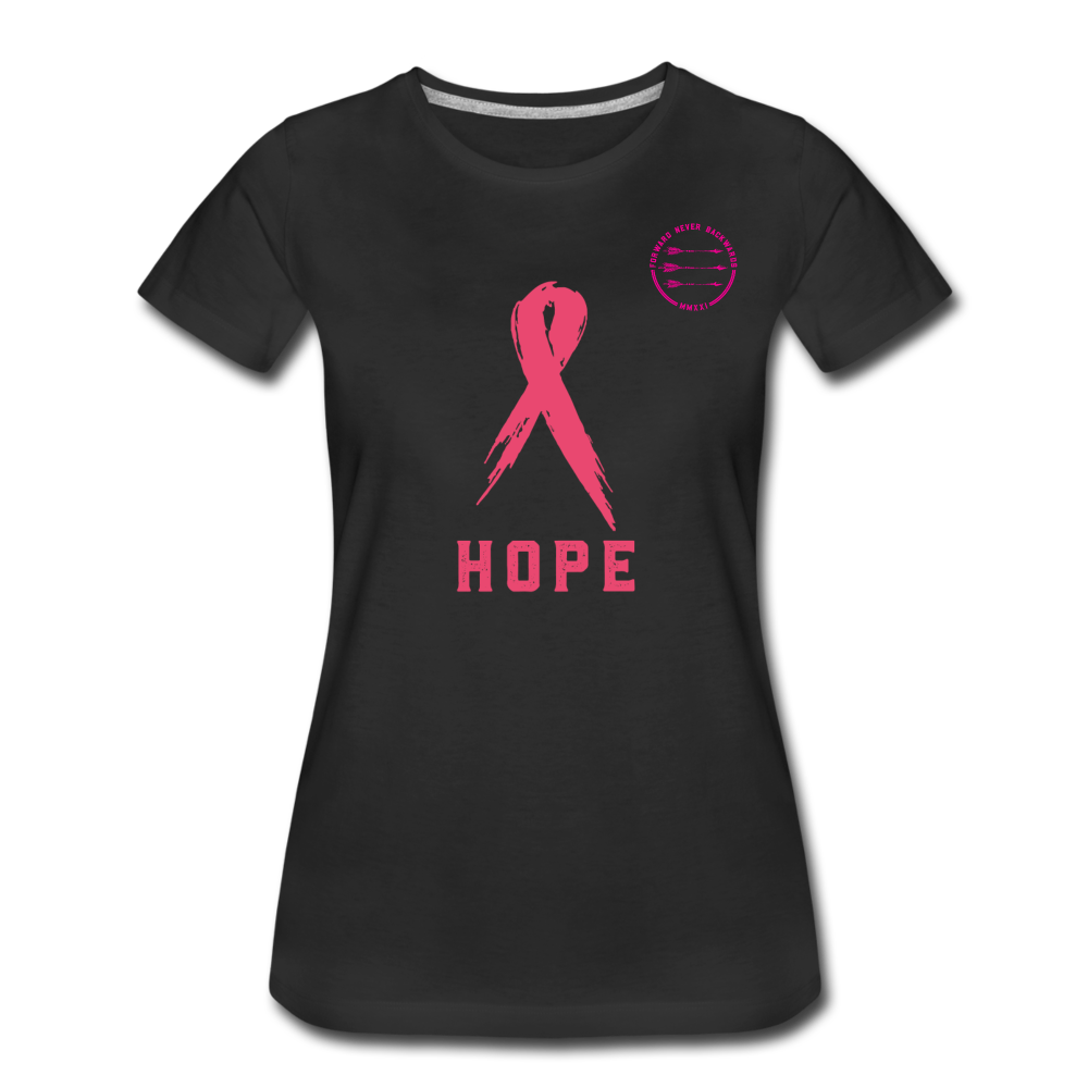 Women’s Breast Cancer T-Shirt - black