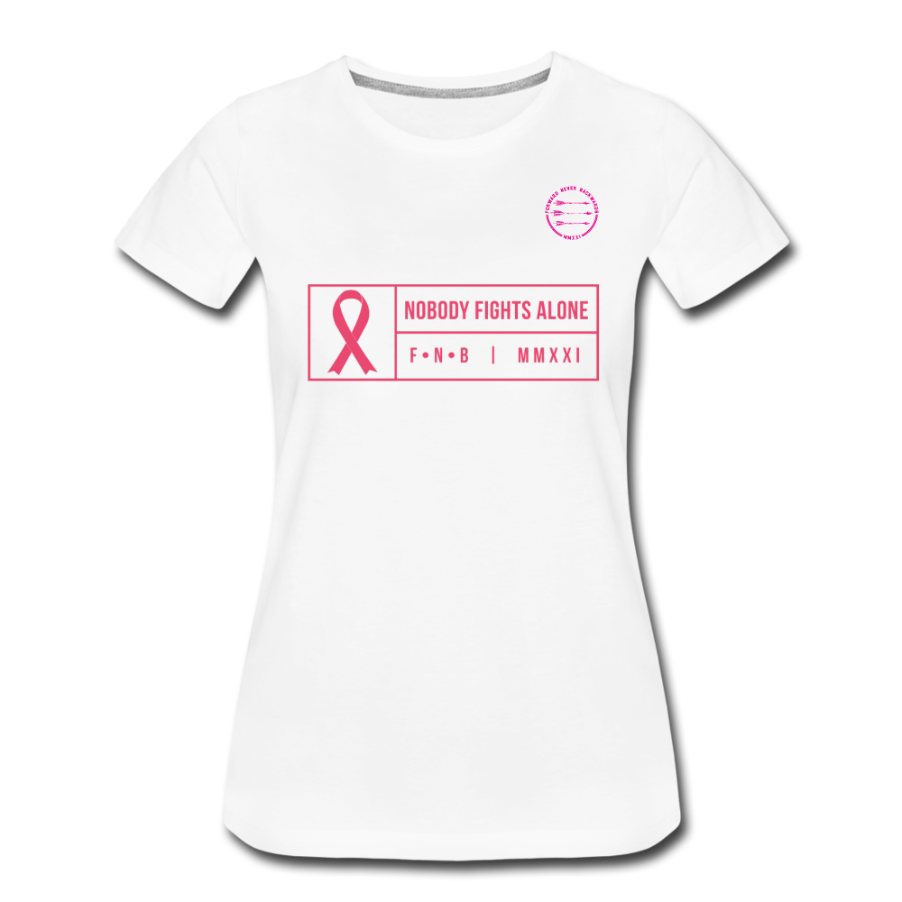 Women’s Breast Cancer T-Shirt - white