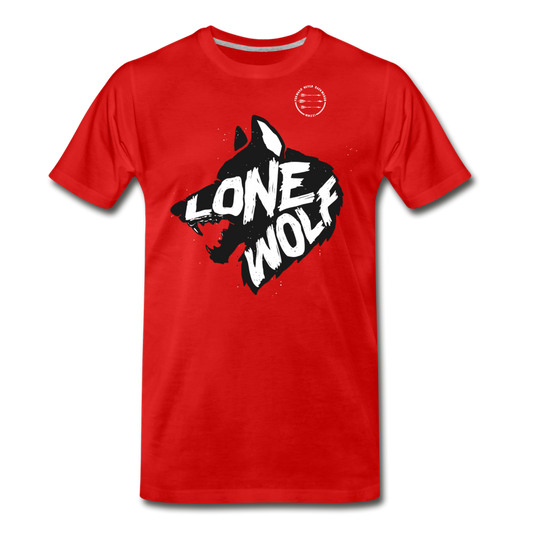 Lone Wolf T-shirt - red