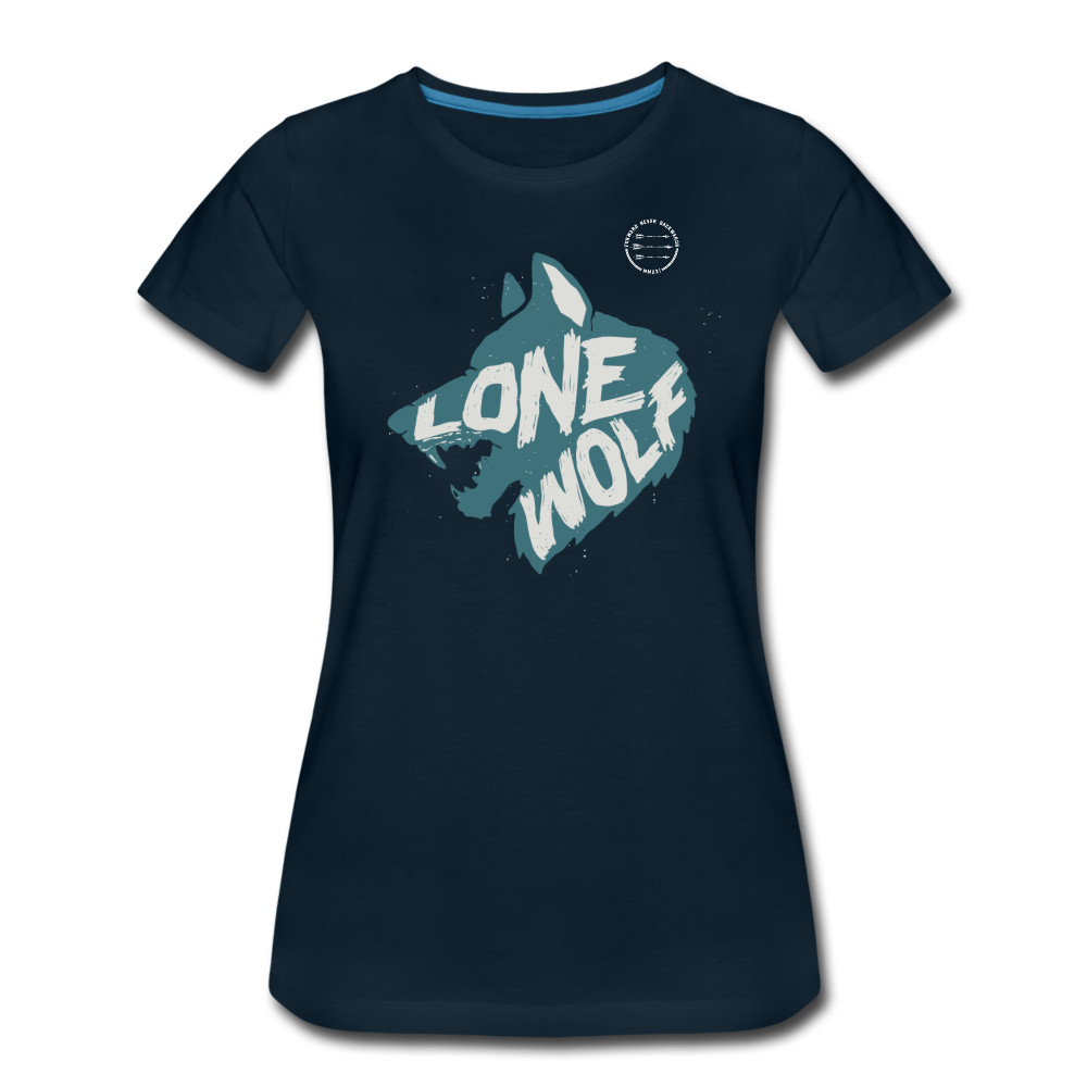 Lone Wolf T-Shirt - deep navy