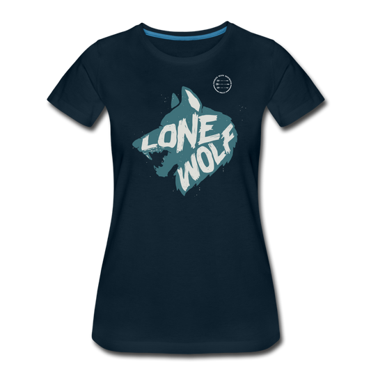 Lone Wolf T-Shirt - deep navy