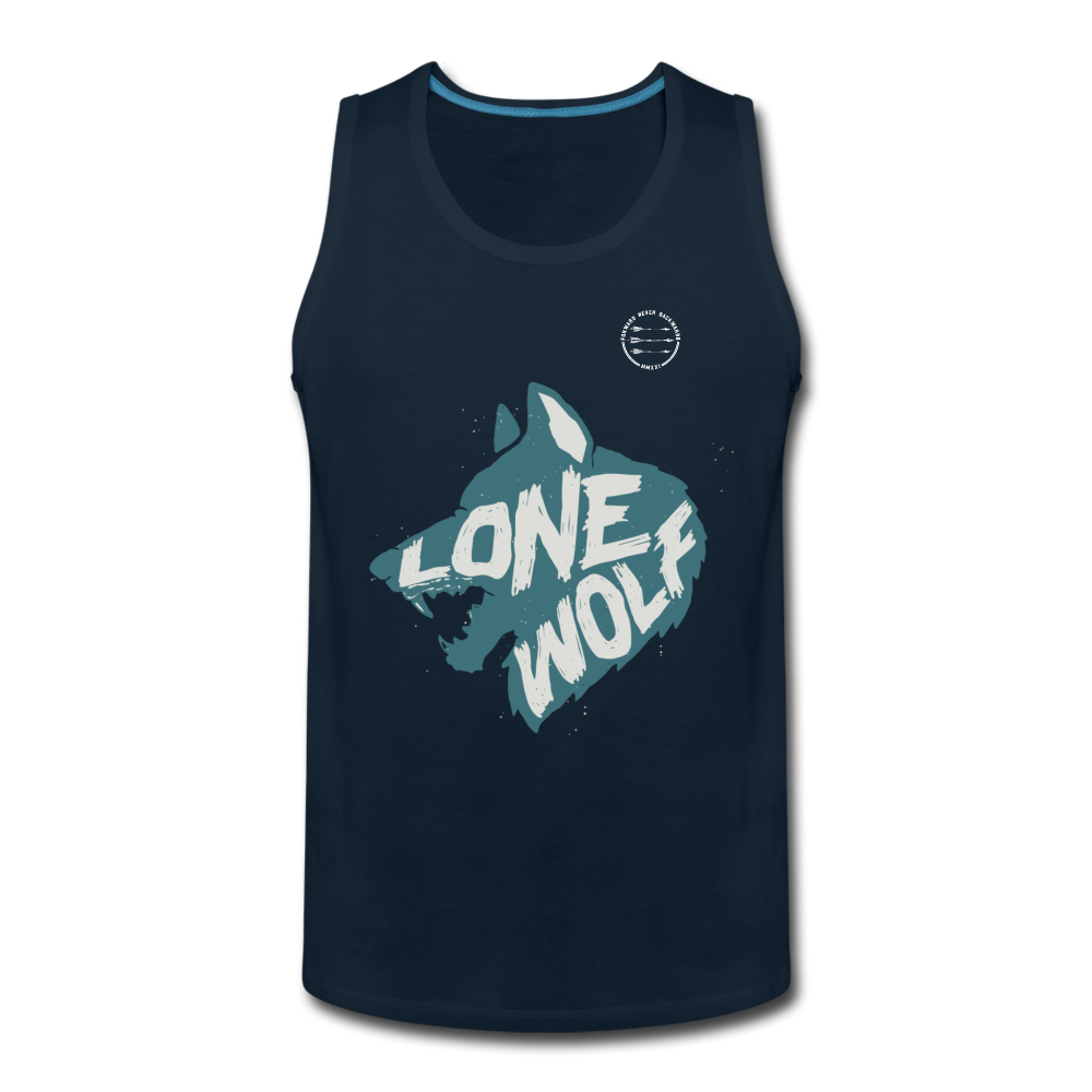 Lone Wolf Tank - deep navy