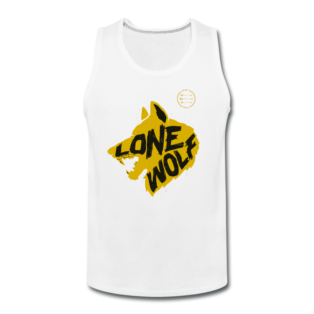 Lone Wolf Tank - white