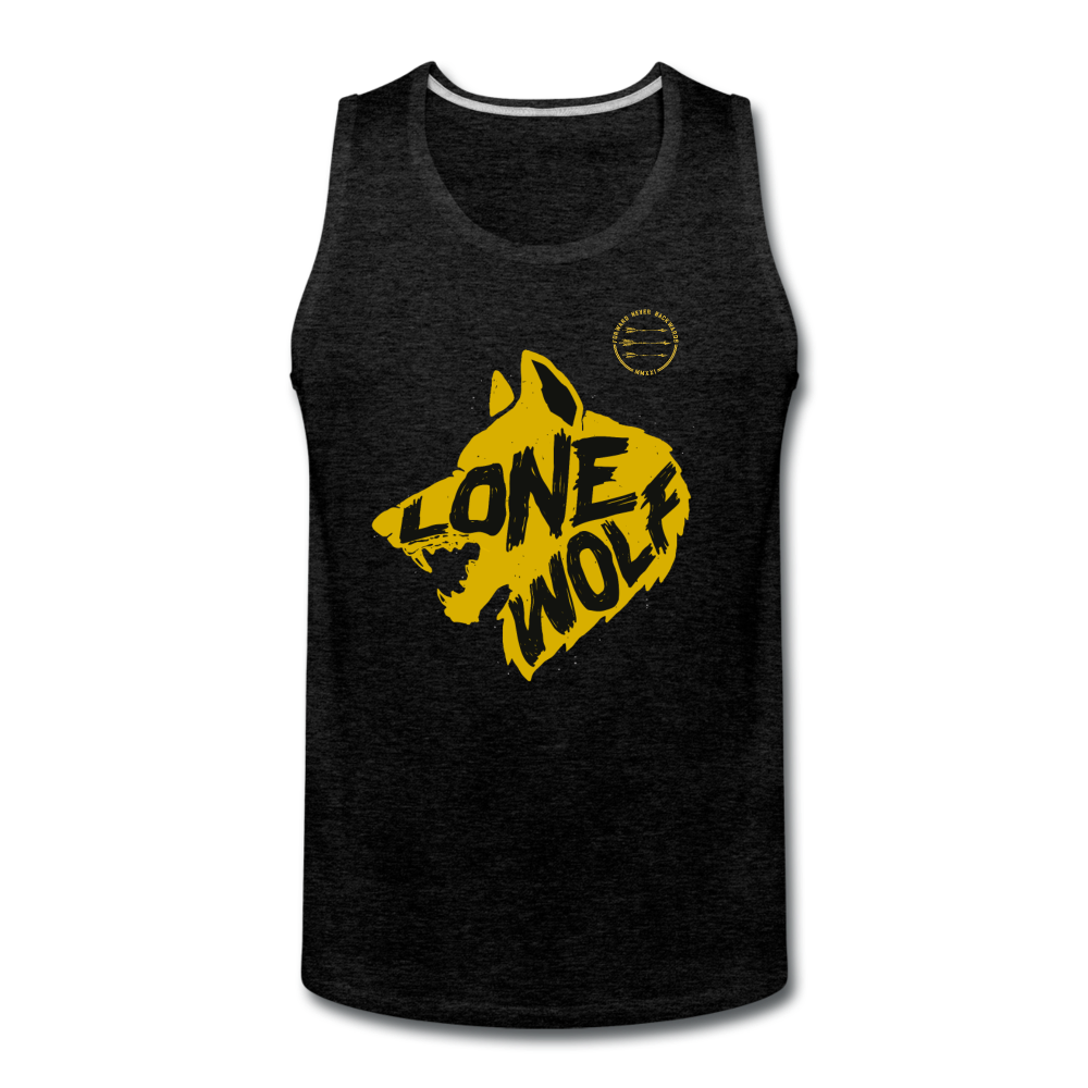 Lone Wolf Tank - charcoal grey