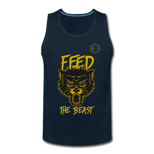 Feed the Beast Tank - deep navy