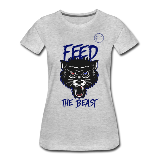 Women’s Feed the Beast T-Shirt - heather gray
