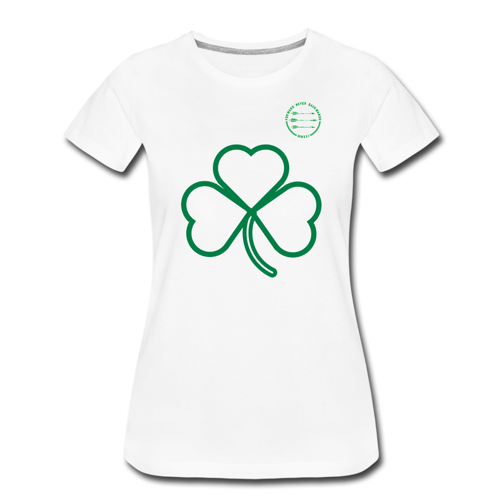 Women’s St. Patrick's Day T-Shirt - white