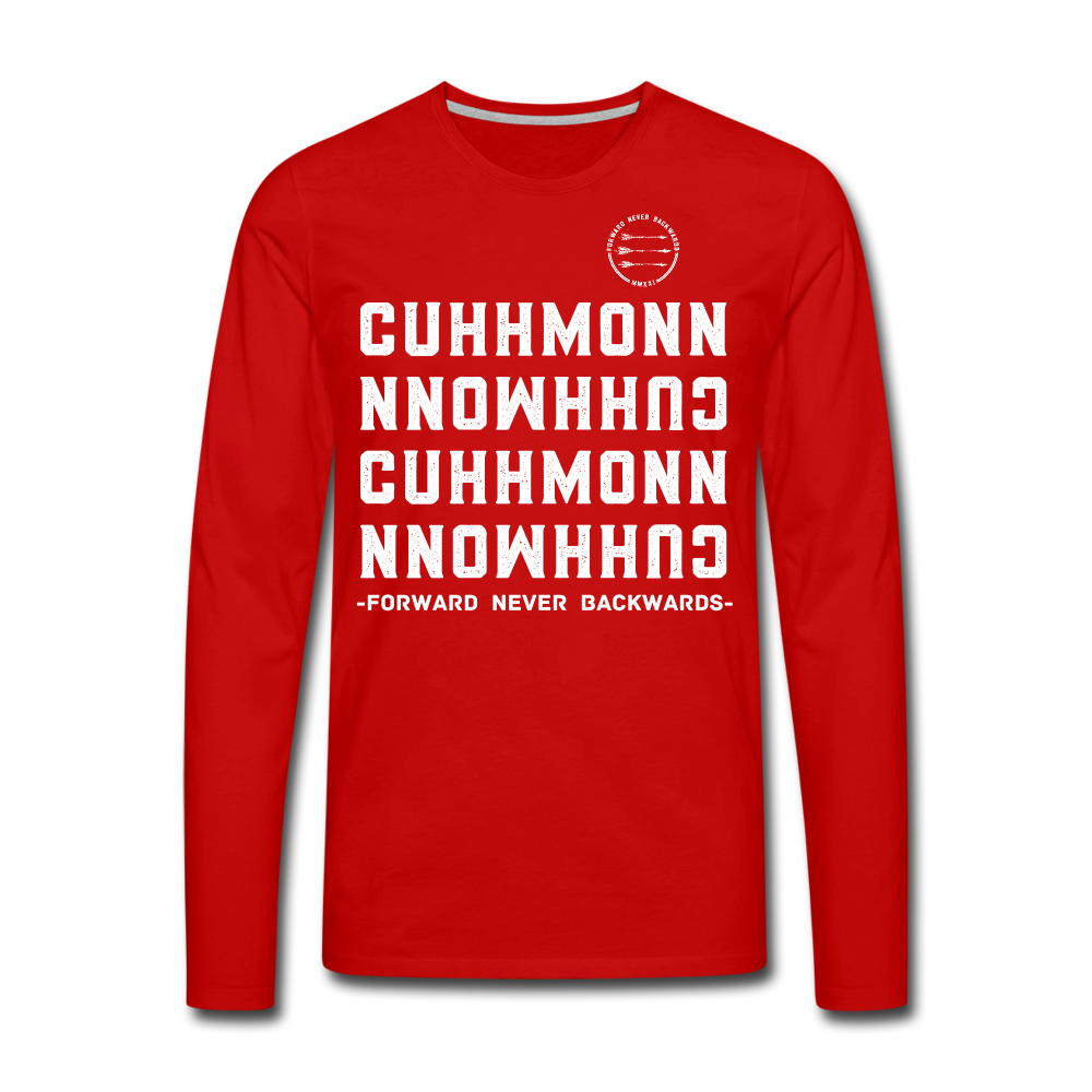 Men's Cuhhmonn Long Sleeve T-Shirt - red