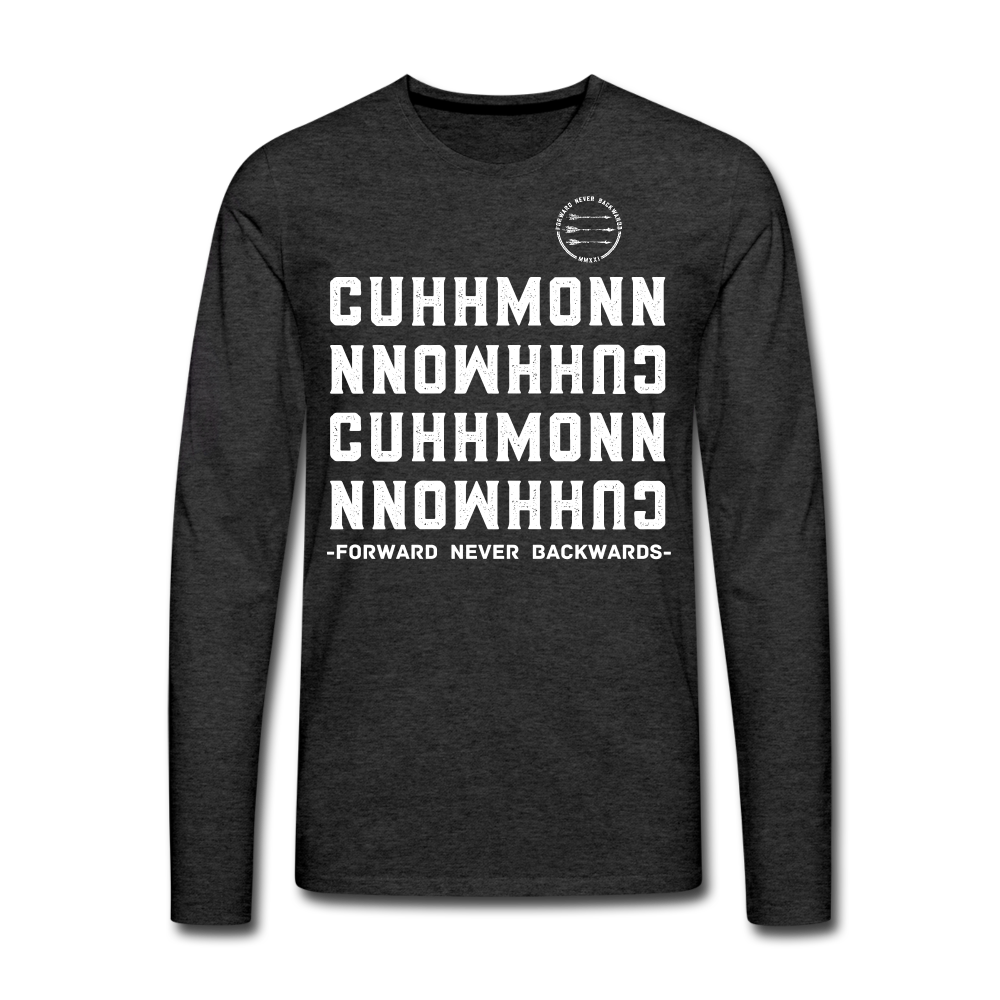 Men's Cuhhmonn Long Sleeve T-Shirt - charcoal grey