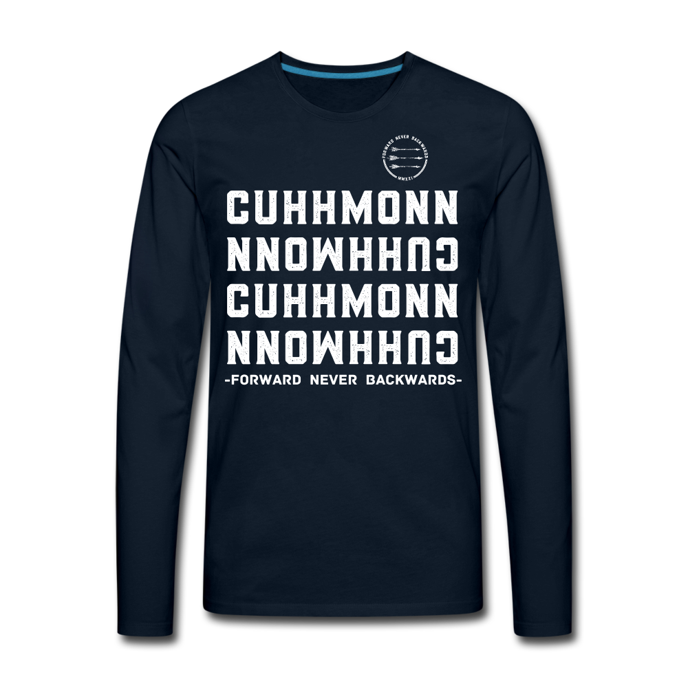 Men's Cuhhmonn Long Sleeve T-Shirt - deep navy