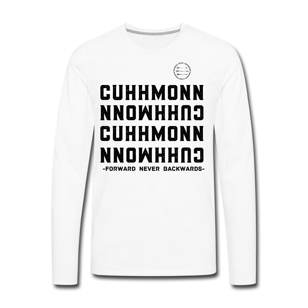 Men's Cuhhmonn Long Sleeve T-Shirt - white