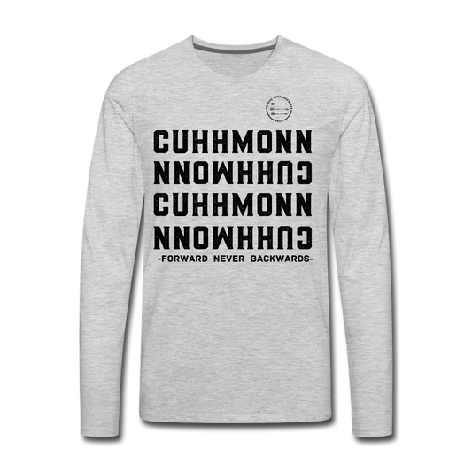 Men's Cuhhmonn Long Sleeve T-Shirt - heather gray