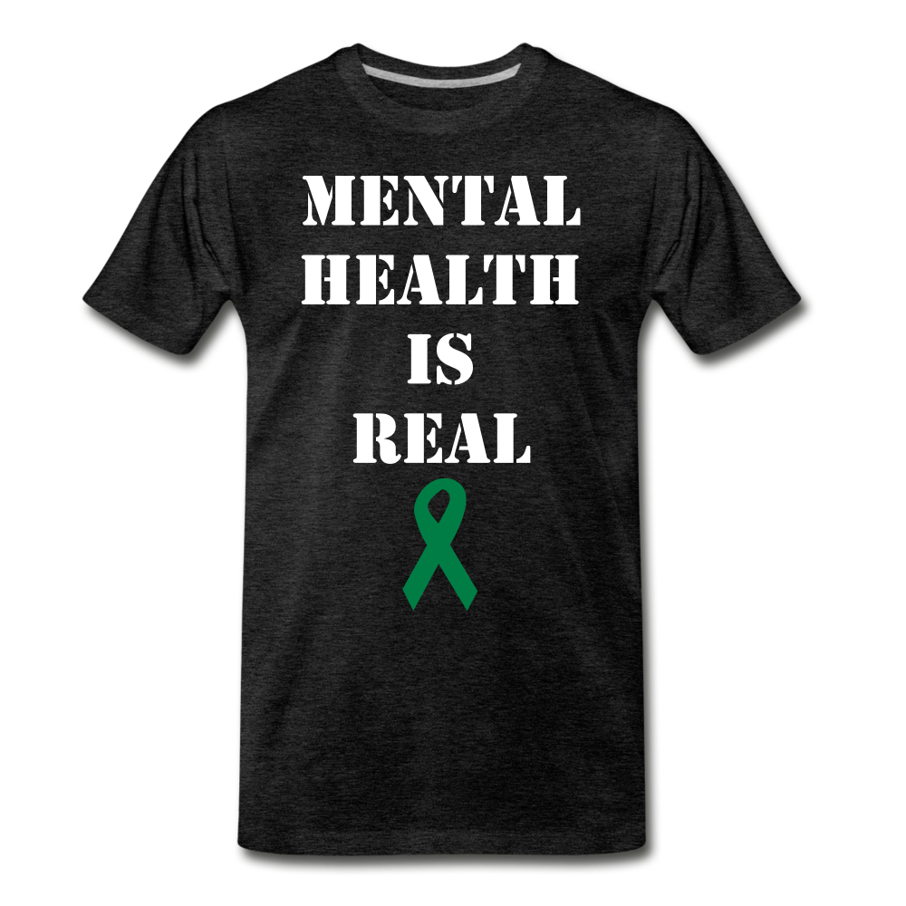 Men's Mental Health T-Shirt - charcoal grey