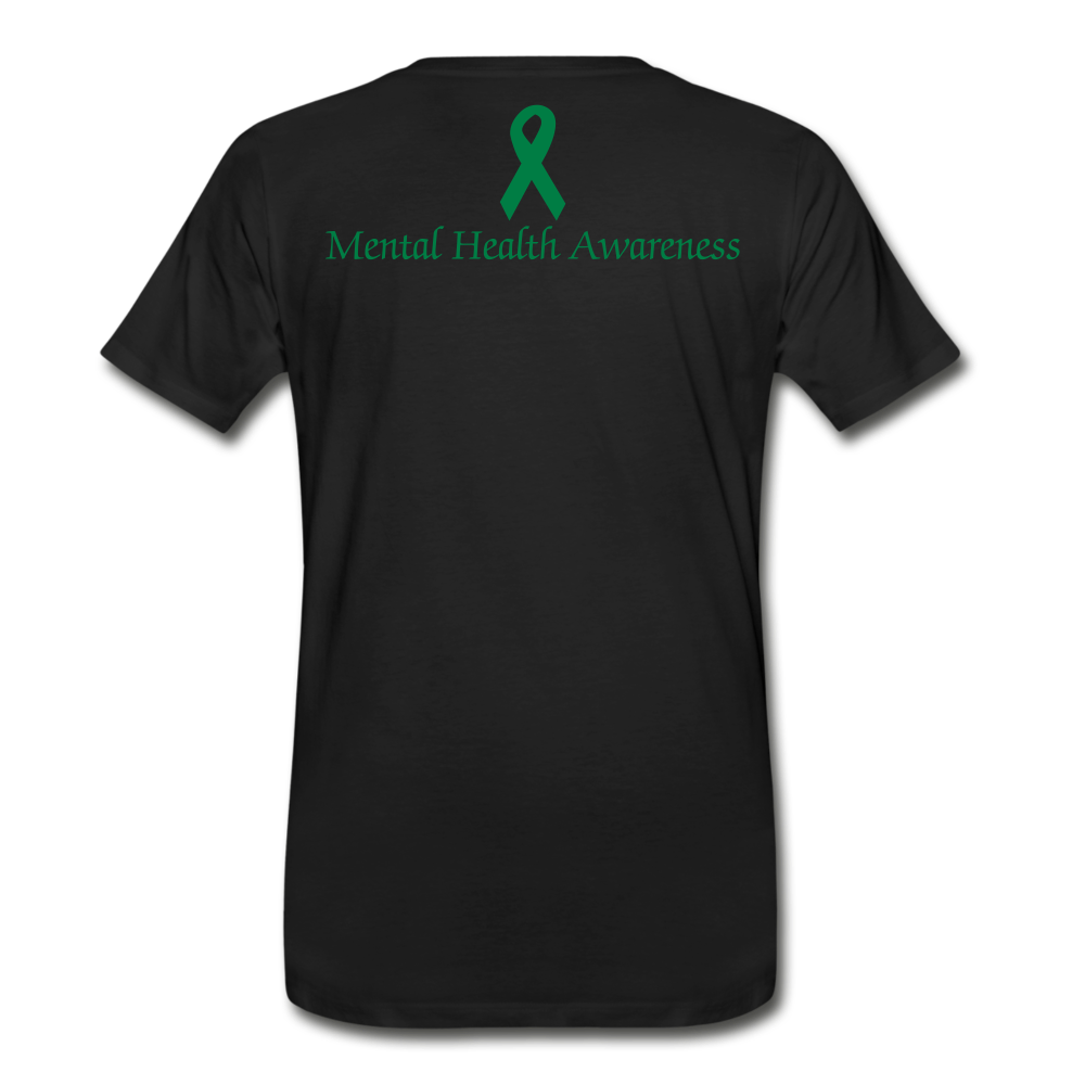 Men's Mental Health Awareness T-shirt - black