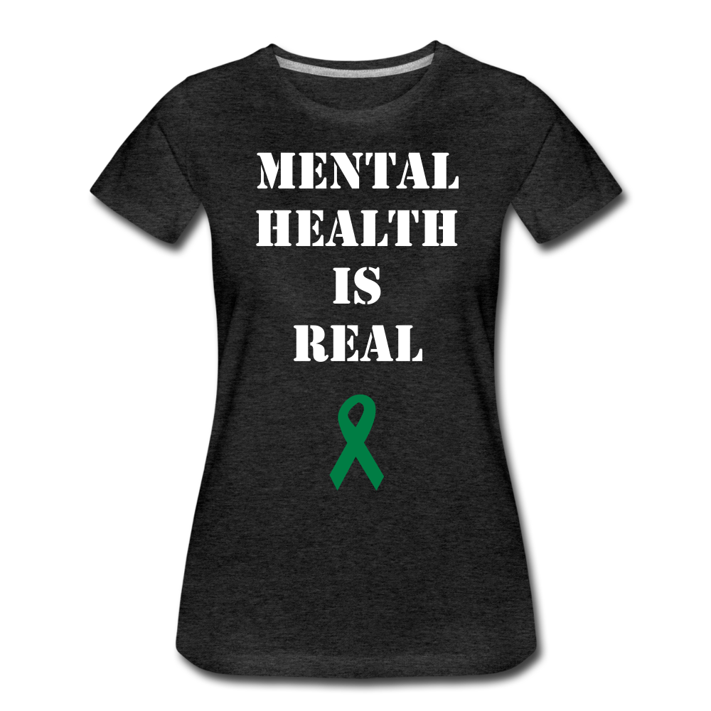 Women’s Mental Health T-Shirt - charcoal grey