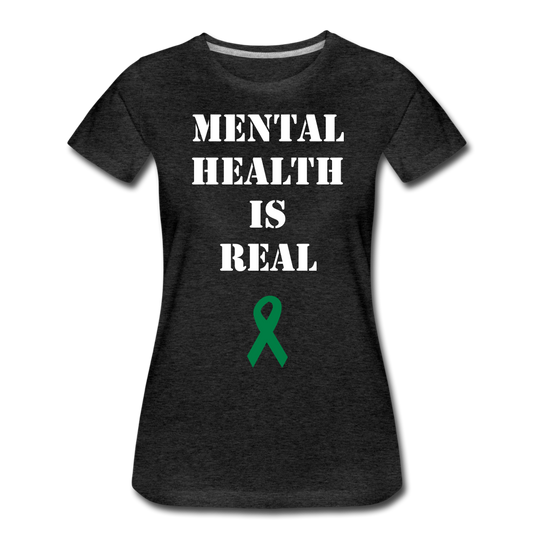 Women’s Mental Health T-Shirt - charcoal grey