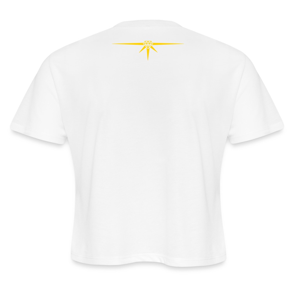 KAP Cropped T-Shirt - white
