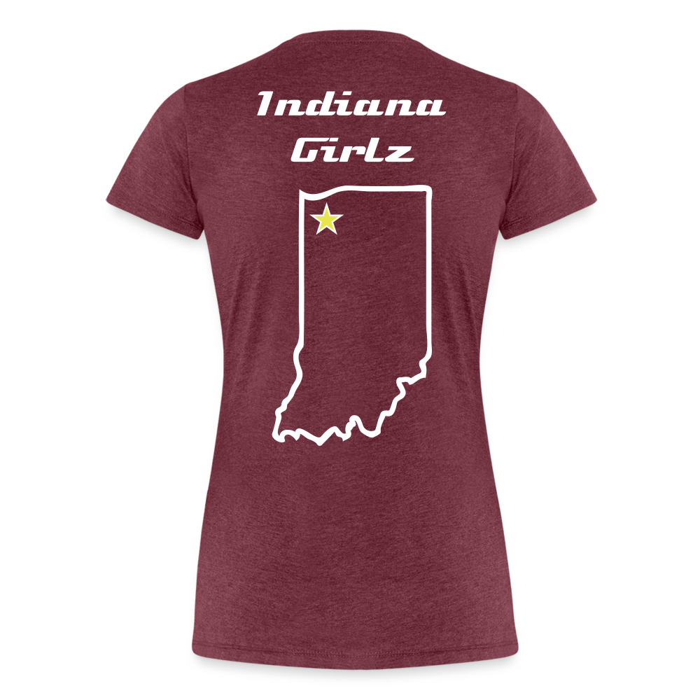 Indiana Girlz Edition - heather burgundy