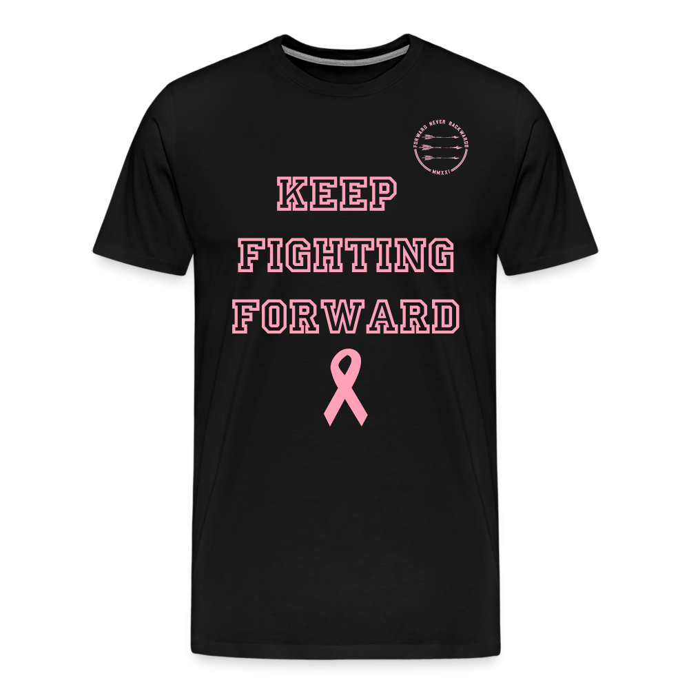 Men's Keep Fighting Forward T-shirt - black