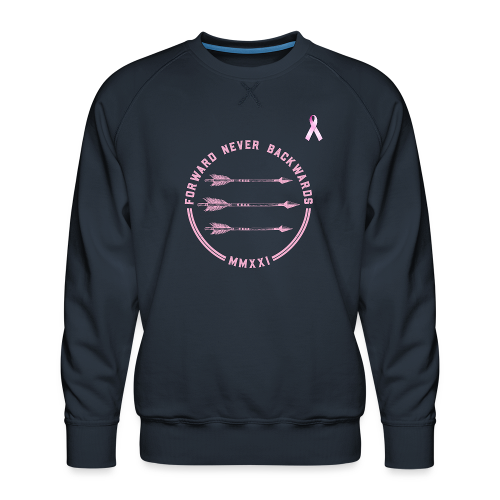 Men’s Breast Cancer Sweatshirt - navy
