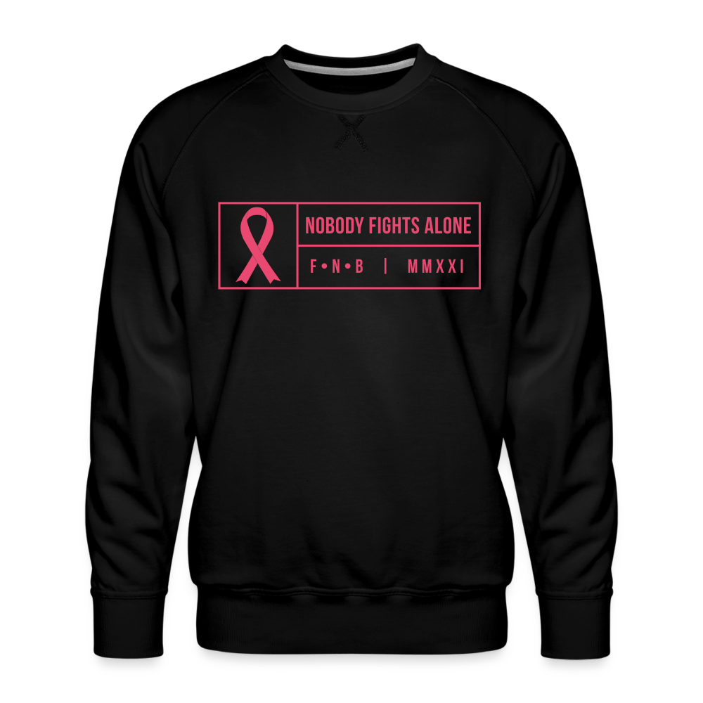 Men’s Breast Cancer Sweatshirt - black