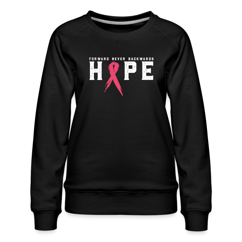 Women’s Breast Cancer Sweatshirt - black