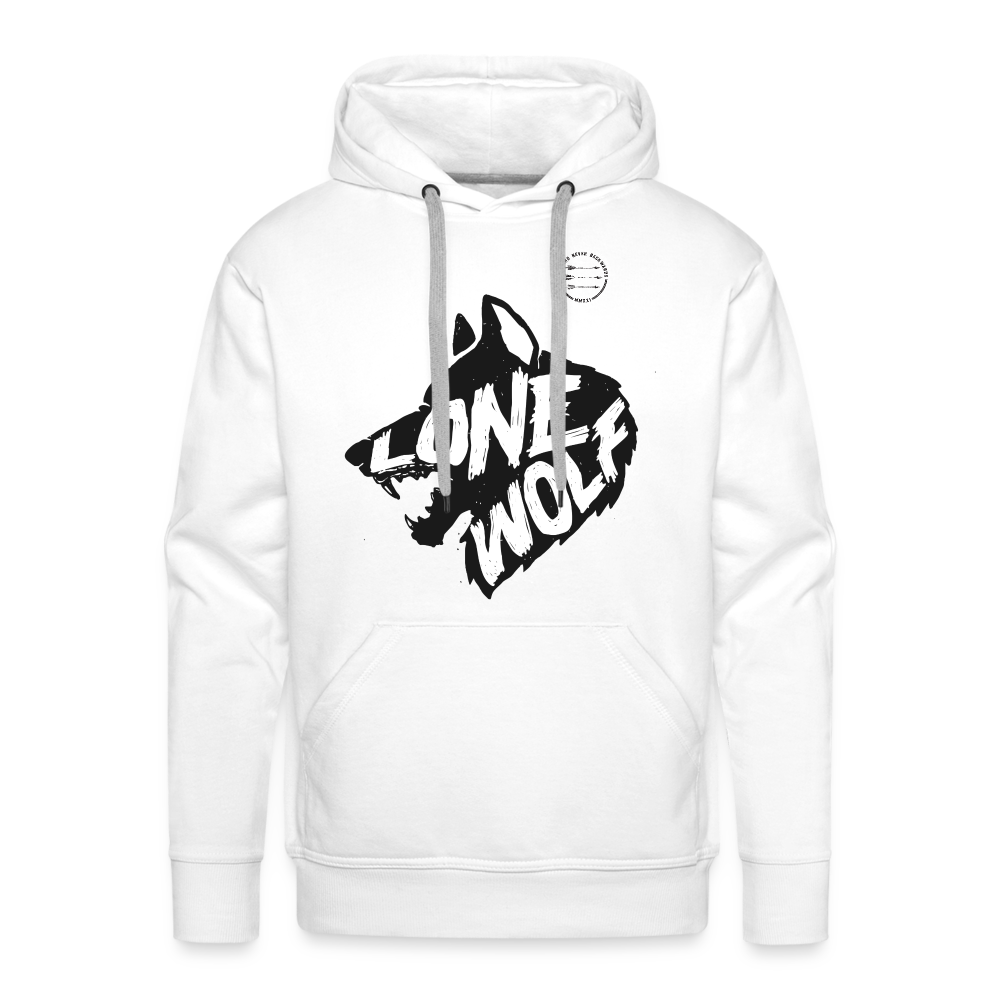 Lone Wolf Hoodie - white